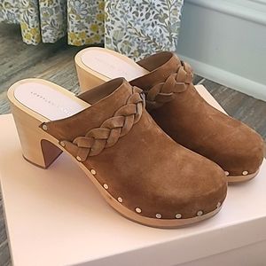 Loeffler Randall Merrill clogs in Cacao